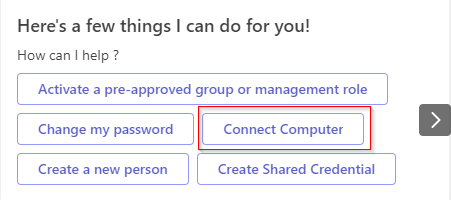 Connect Computer Button