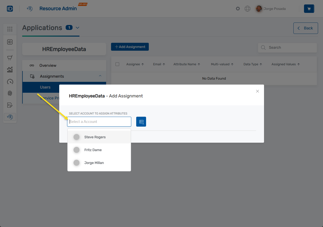 Simple Account Search