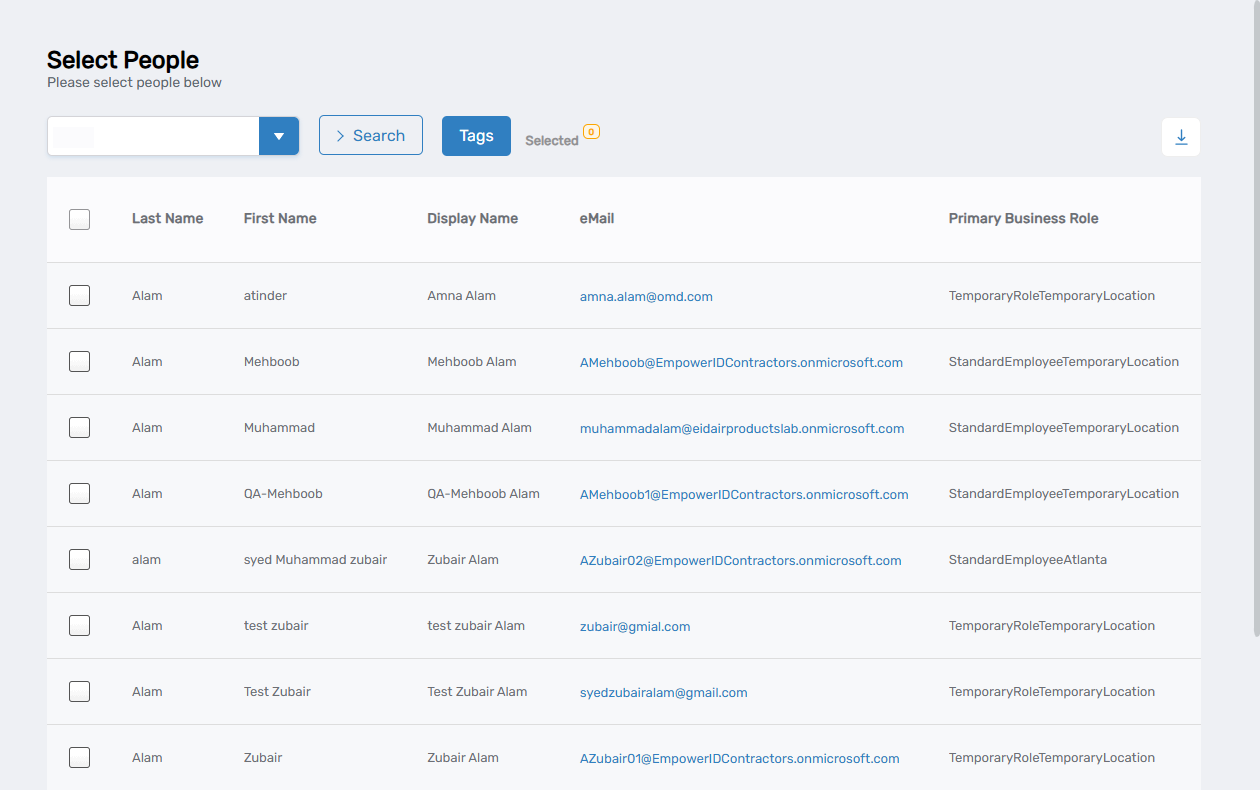 Disable Person Workflow