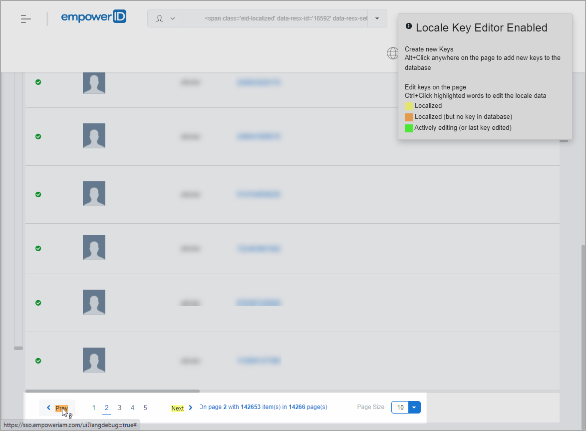 Orange highlighted text