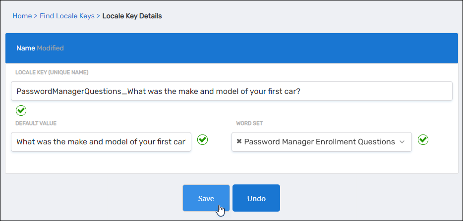 Save Localized String