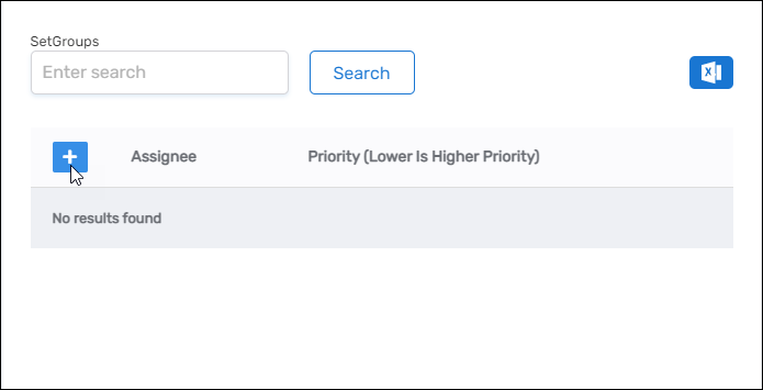Policy Assignees Grid