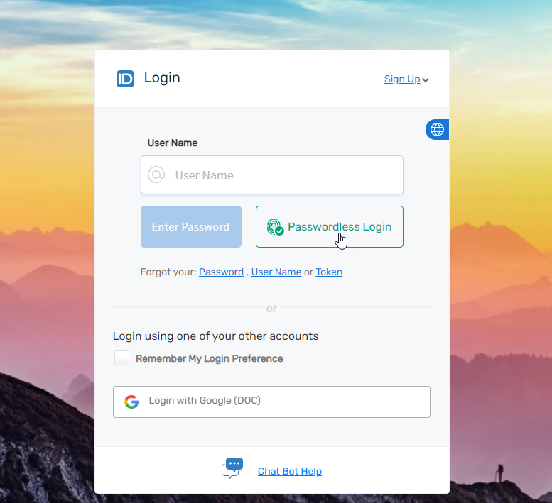 Passwordless Login Link