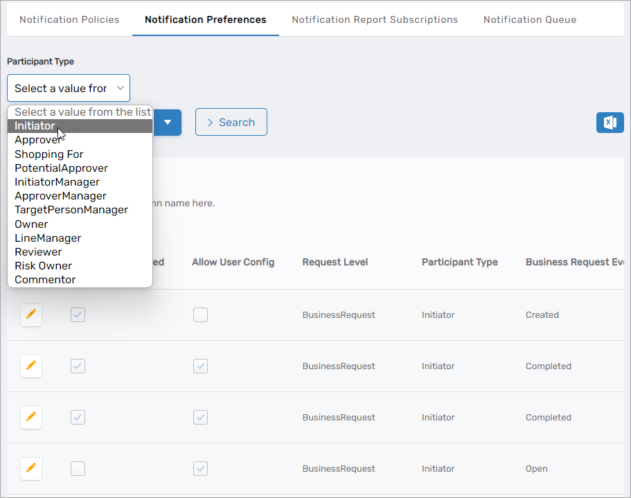 Notification Preferences