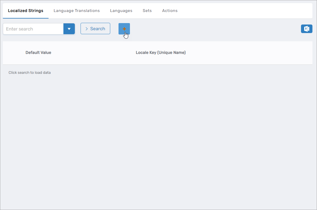 Add Localized String