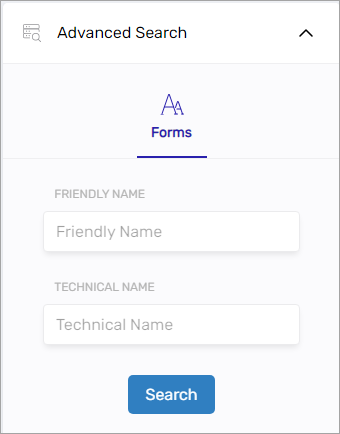 Advanced Search filter icon