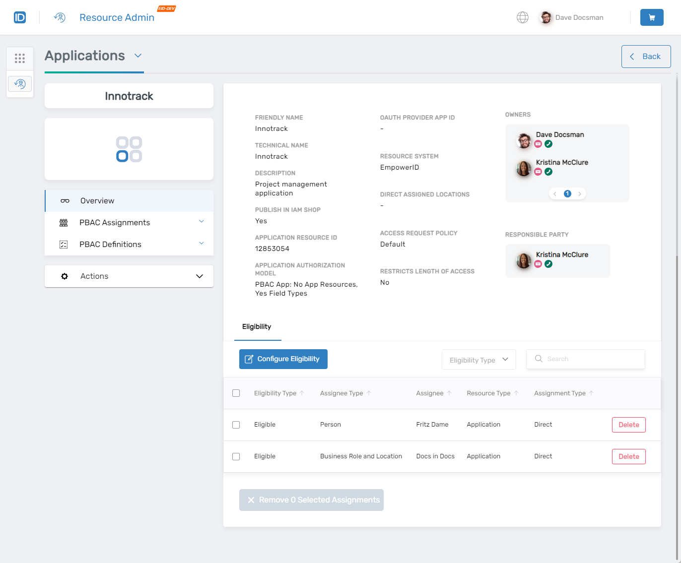 Application Overview