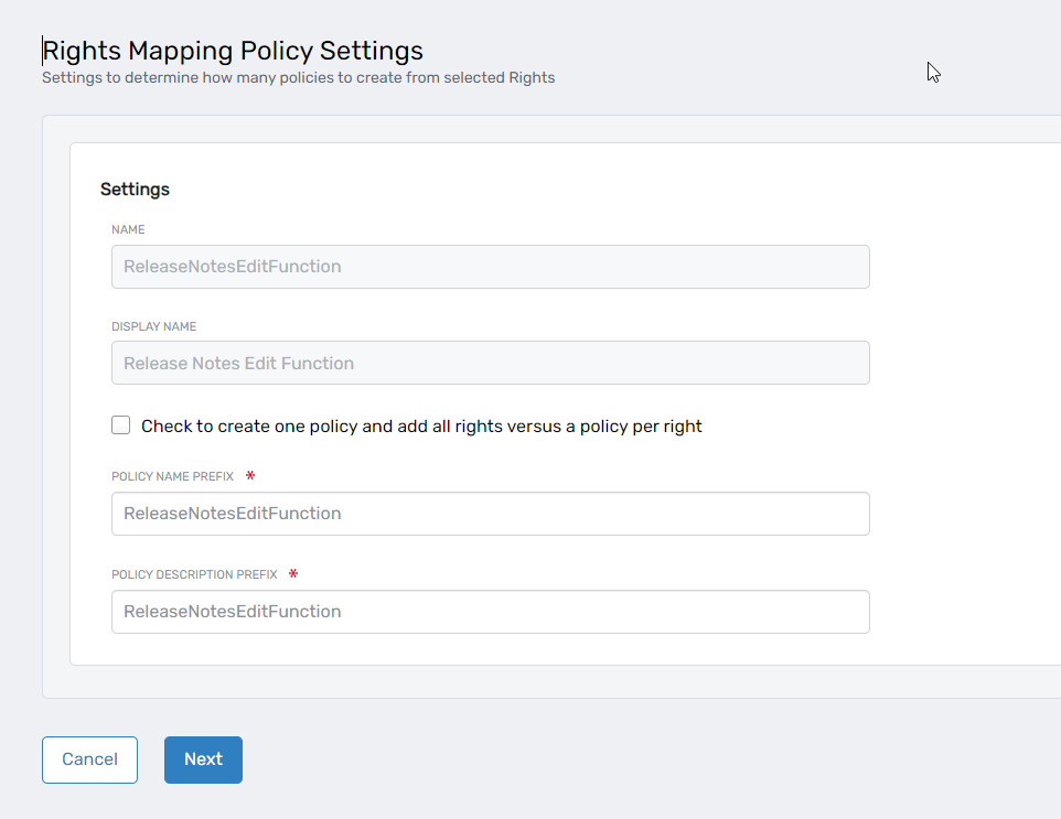 Onboard Az Local Function Policies workflow