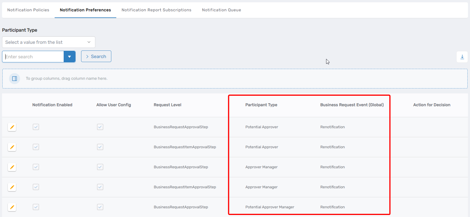 Configure Notification Preferences