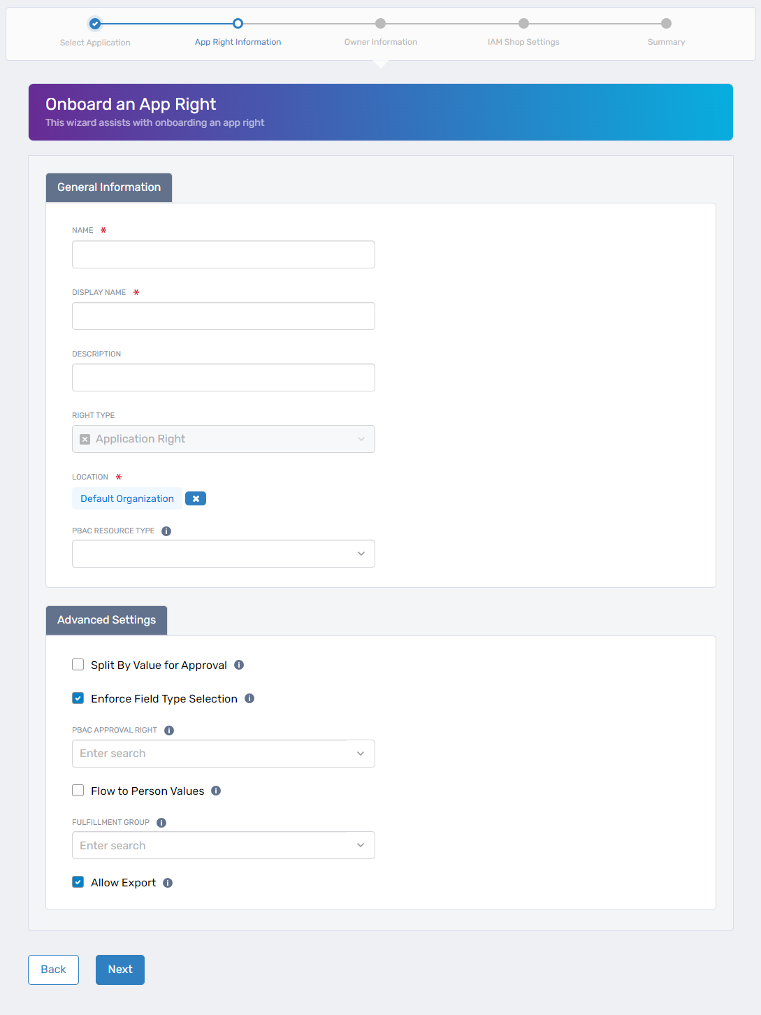 Onboard Az Local Right wizard