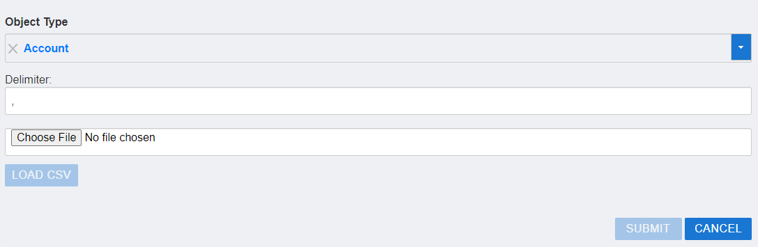 Create Accounts From File workflow