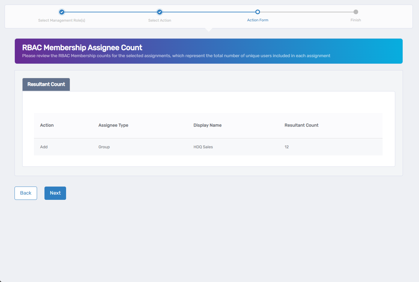 RBAC Membership Preview