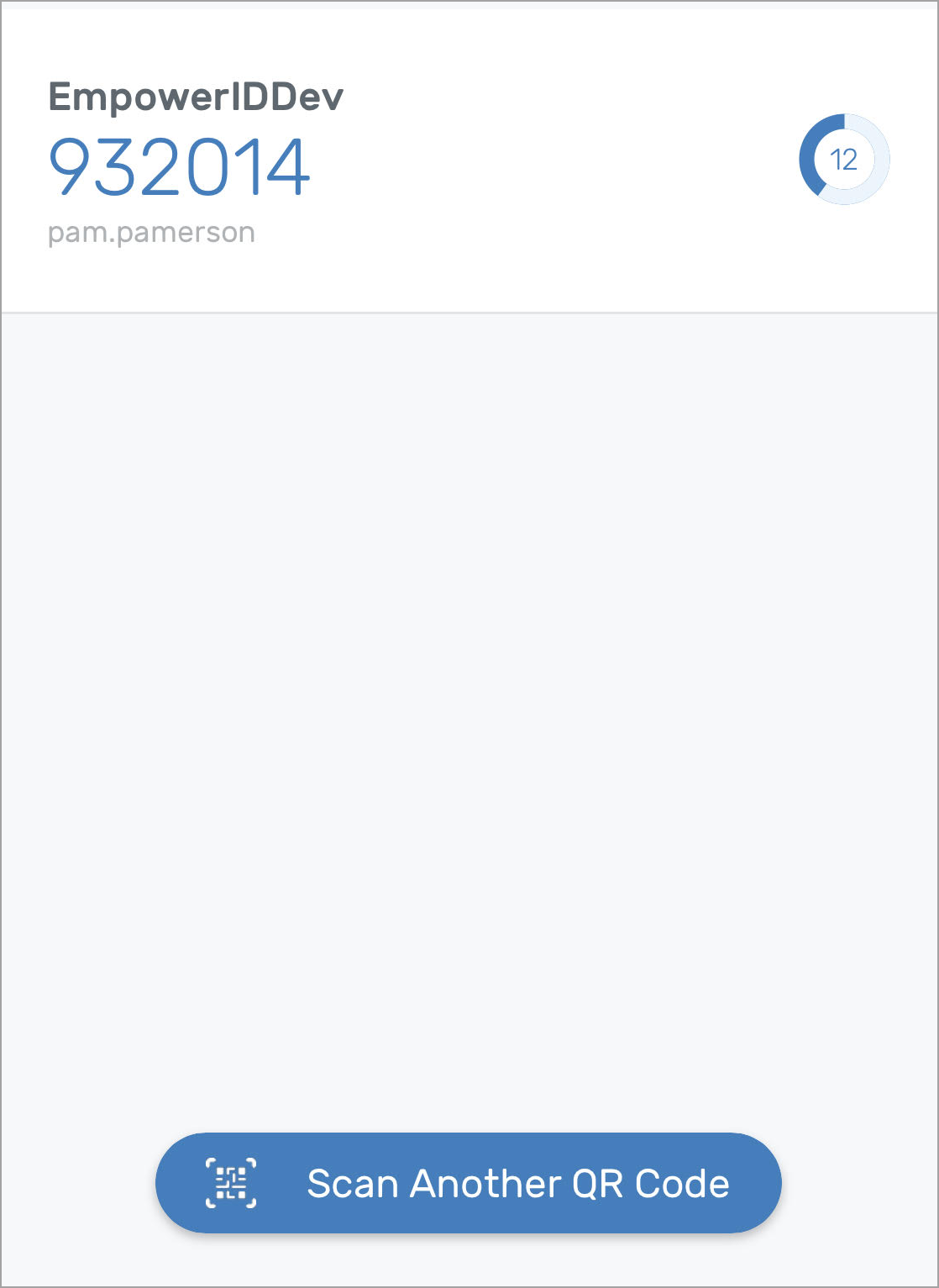 Account registered confirmation